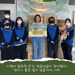 [펫마트 X (사)동물권자유 너와] 사랑이 필요한 순간 멍글냥글 봉사활동 '반드시 좋은 일이 있을거야, 너와'