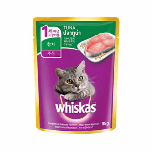 위스카스파우치(성묘용)참치 80g