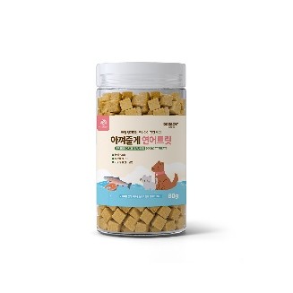 아껴줄게]동결건조 연어트릿 80g