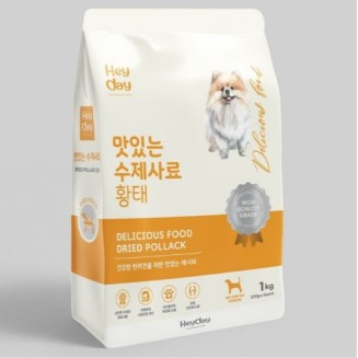 맛있는강아지 수제사료 황태 1kg